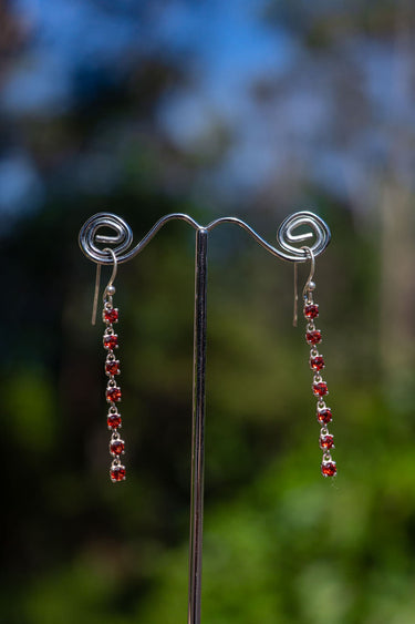 Garnet Earrings
